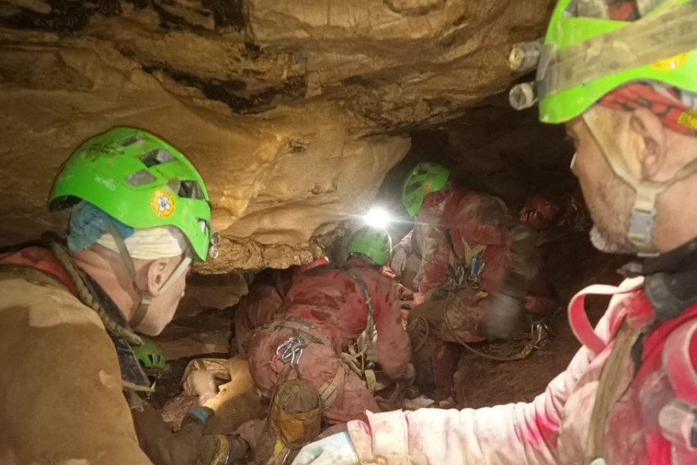Le operazioni, difficili, per liberare Piana - Soccorso alpino