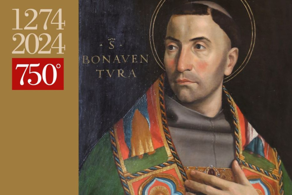 Il logo delle celebrazioni per i 750 anni dalla morte di Bonaventura - Conferenza dei Ministri Generali del Primo Ordine Francescano e del Terz'Ordine Regolare