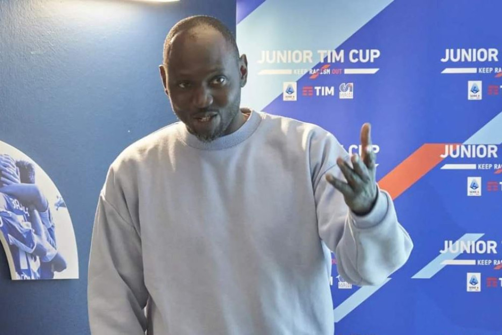 L'ex portiere Omar Daffe, responsabile antirazzismo della Lega Serie A
