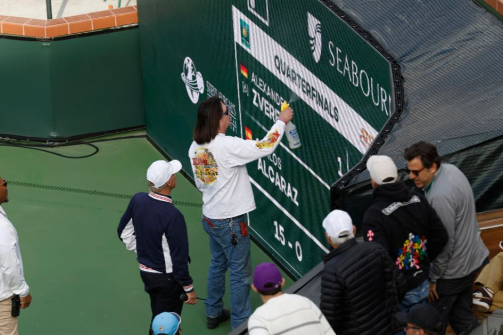 L'impegno dell'apicoltore di Indian Wells è stato intenso - Ansa