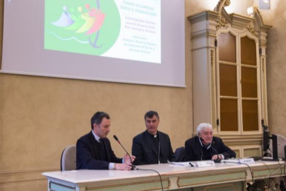 L'annuncio dell'ostensione riservata a giovani - Rezo Bussio