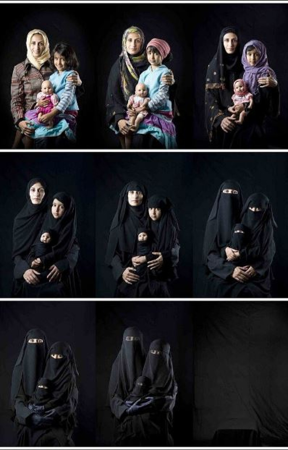 Shadi Ghadirian, “La sparizione della donna” - Courtesy of the artist