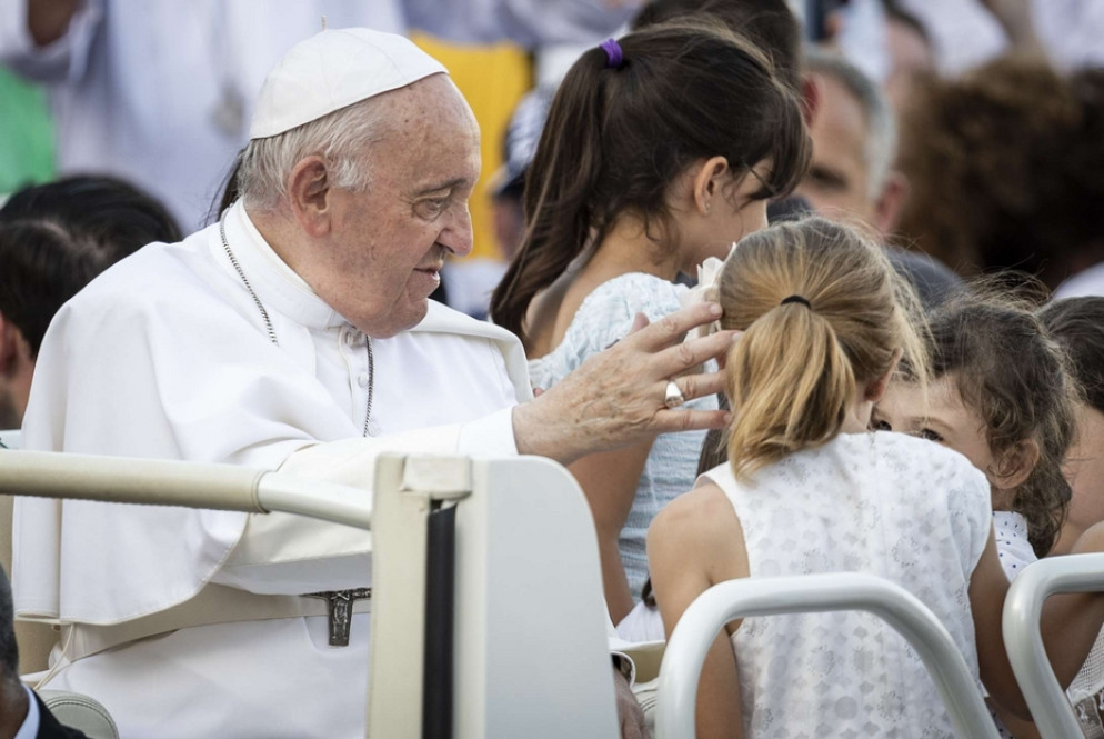 Papa Francesco alla Messa per l'Incontro mondiale delle famiglie - Gennari / Siciliani