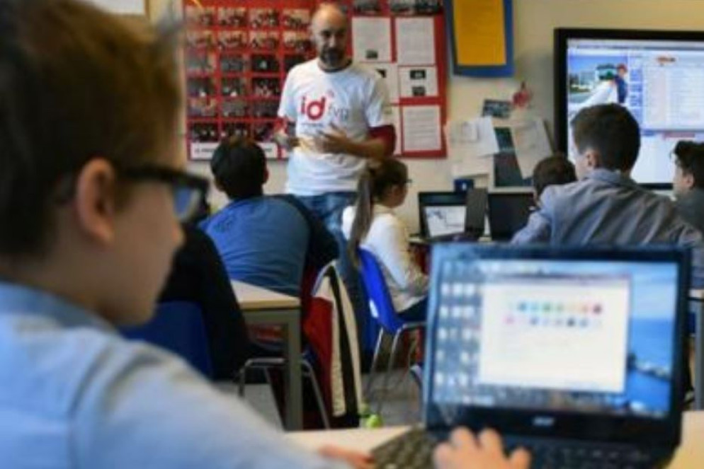 Una delle lezioni di educazione digitale