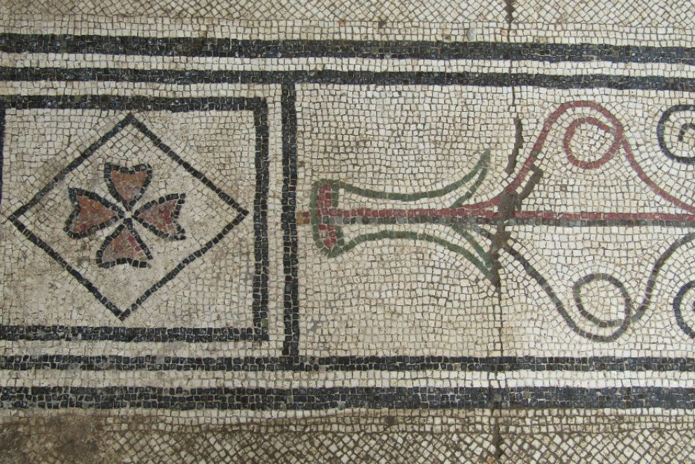 Pompei, un salone decorato con immagini della guerra di Troia - Ansa/Ministero della Cultura