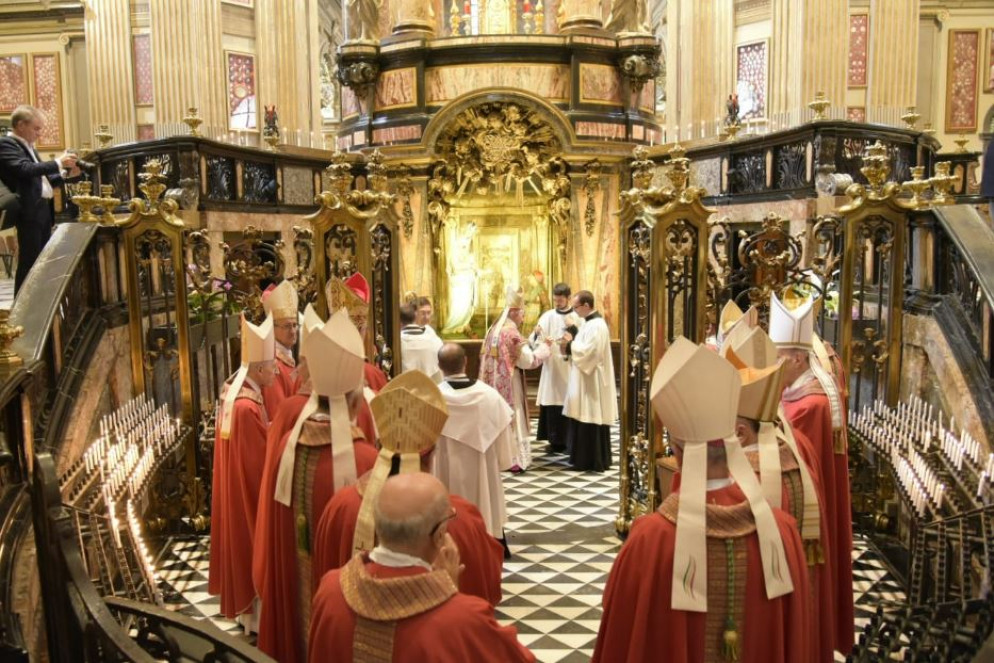 Caravaggio (Bergamo): i vescovi lombardi nel Santuario di Santa Maria del Fonte - foto Monica Fagioli