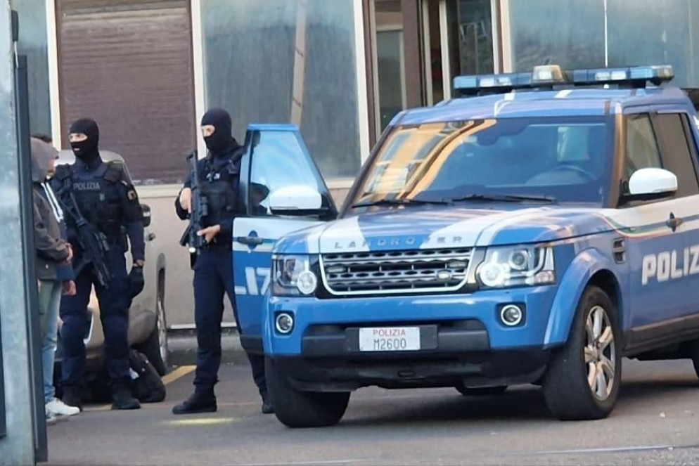 L'operazione della Polizia a Viterbo - ANSA