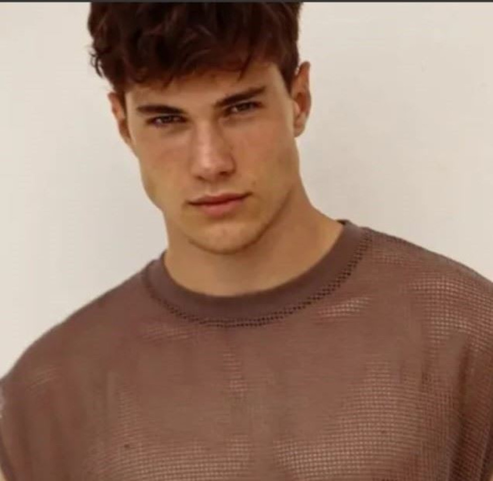 Edoardo Santini quando posava da modello - .