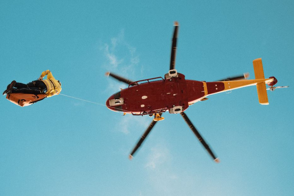 Il soccorso arriva dal cielo - Cnsas