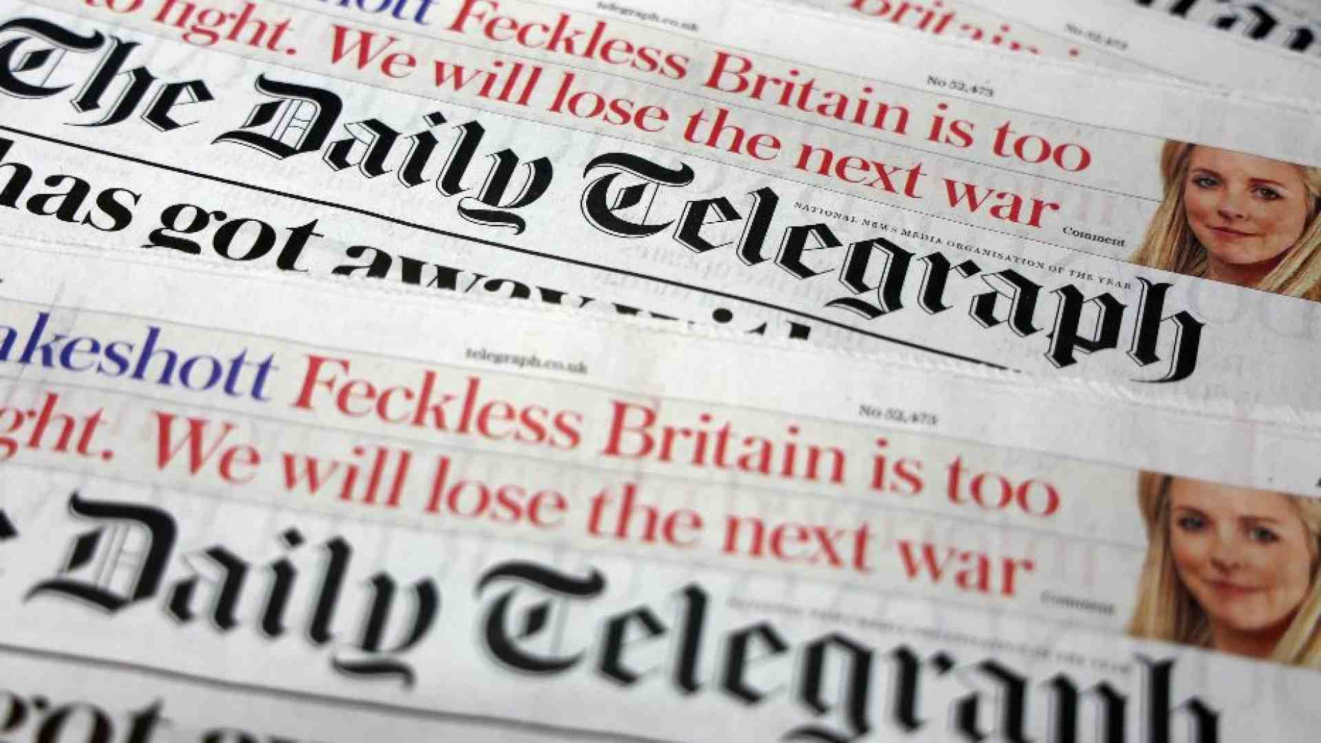 Immagine di Il fondo RedBird acquista Telegraph per quasi 600 milioni di euro