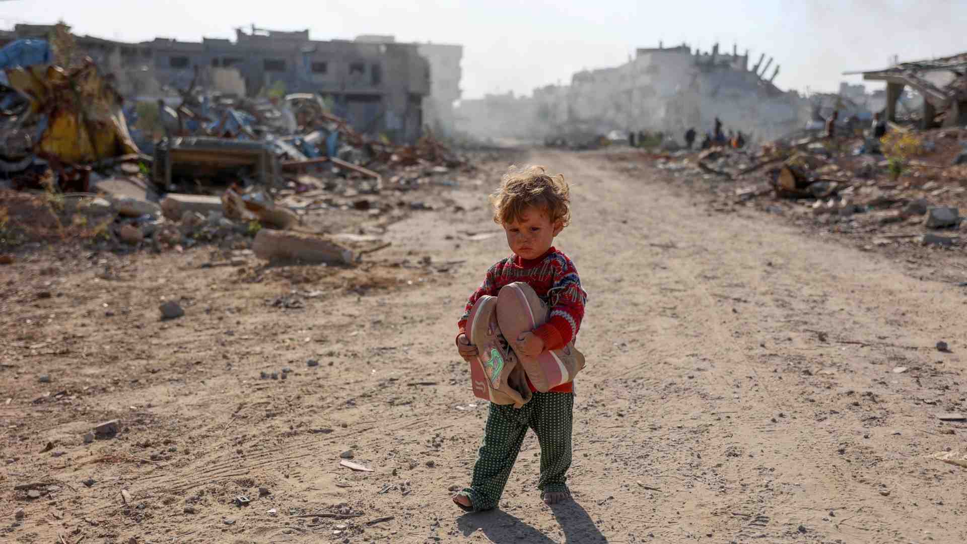 Immagine di Guardate le immagini dei piccoli di Gaza (e provate a trovare le parole)