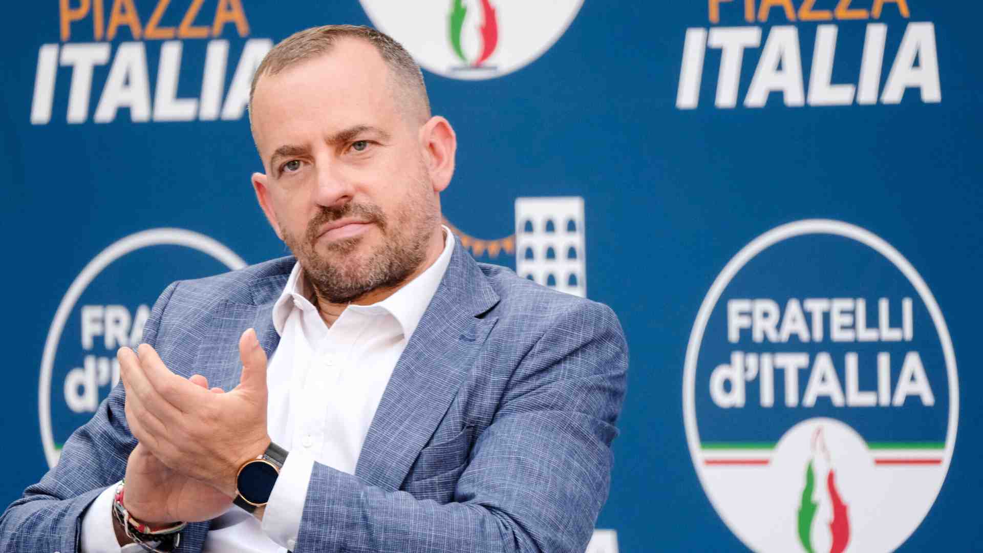 Immagine di "Schlein e Conte su Gaza sono indegni. Il loro corteo? Temo rigurgiti antisemiti. Dazi congelati grazie a Meloni". Parla Filini (FdI)
