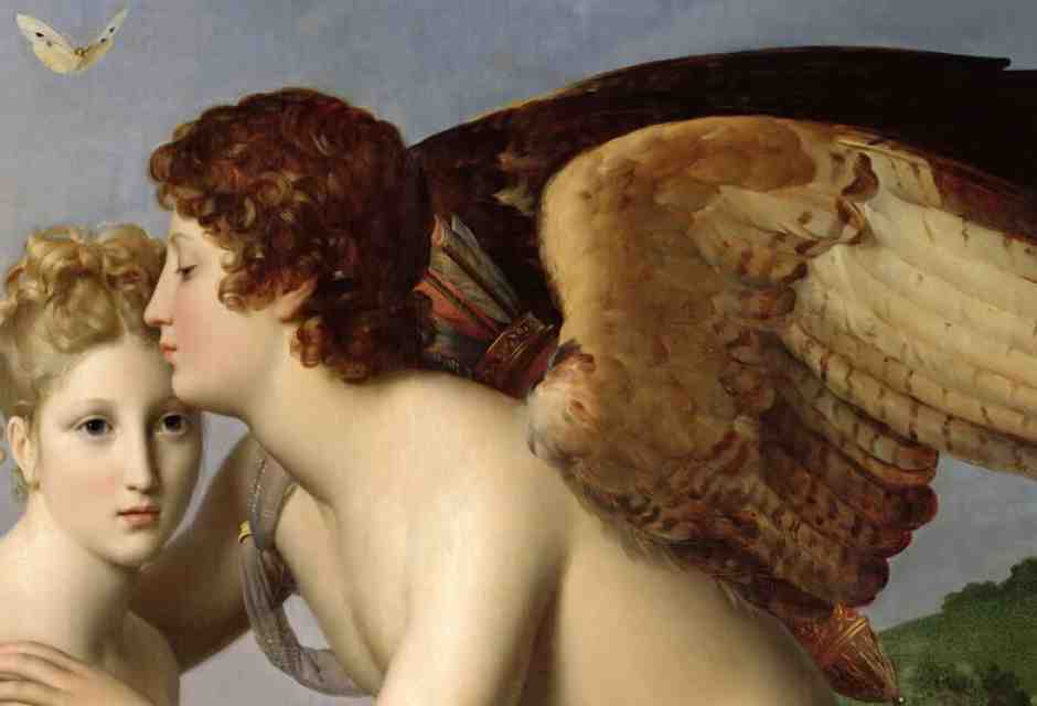 Fran&ccedil;ois G&eacute;rard, Amore e Psiche (1798), Olio su tela, Parigi, Museo del Louvre, dettaglio (Wikimedia commons)&nbsp;<br />