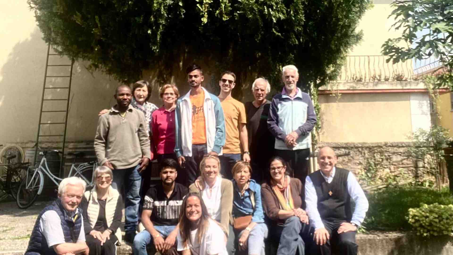 Immagine di San Zeno ospita 4 stranieri nella canonica che fu di mons. Adami