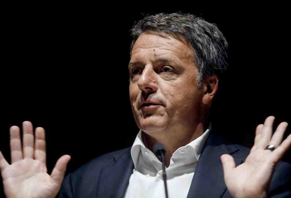 Matteo Renzi (foto Ansa)