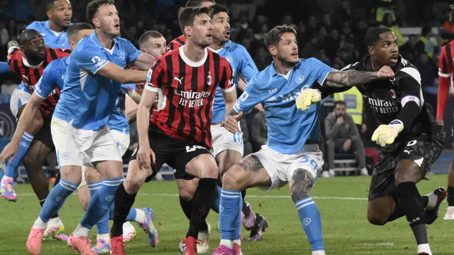 Immagine di Il gioco delle coppie al Napoli e al Milan
