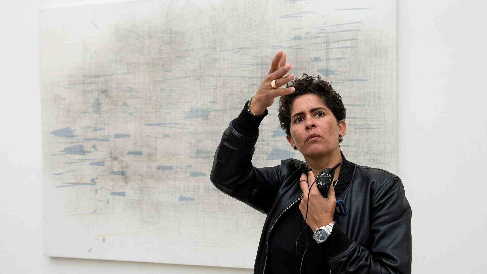 Immagine di Una pennellata di caos contemporaneo per Julie Mehretu