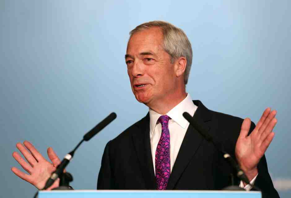 Nigel Farage (Ansa)