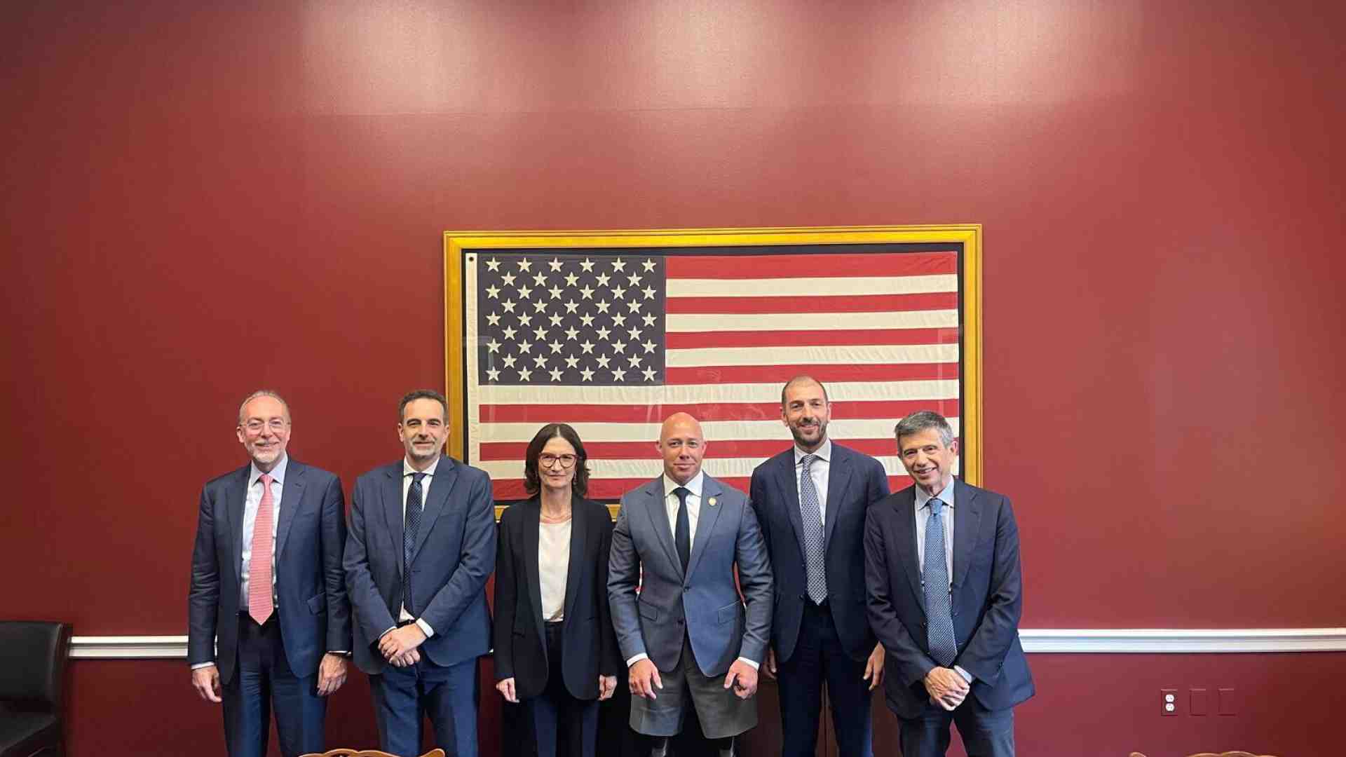 Immagine di Prima missione dei parlamentari italiani negli Stati Uniti di Trump