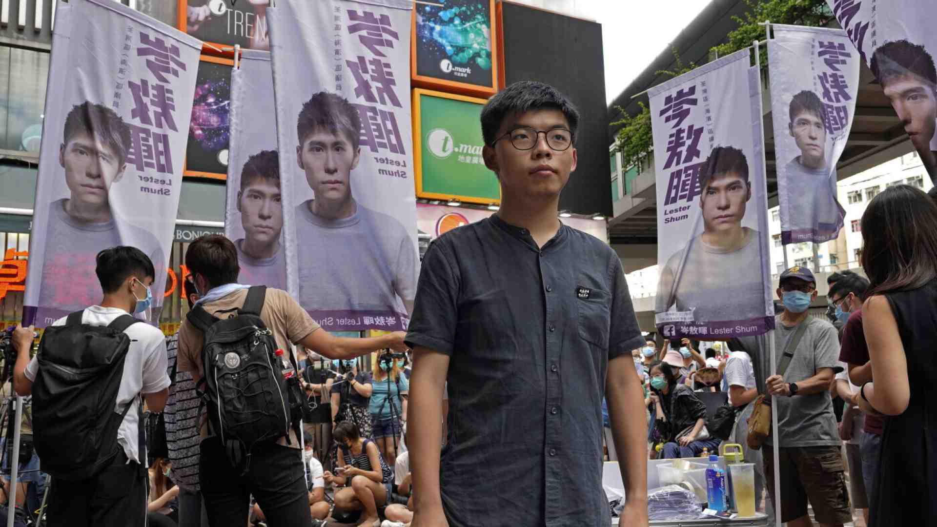 Immagine di Censura e galera per Joshua Wong, anche per aver parlato in Italia
