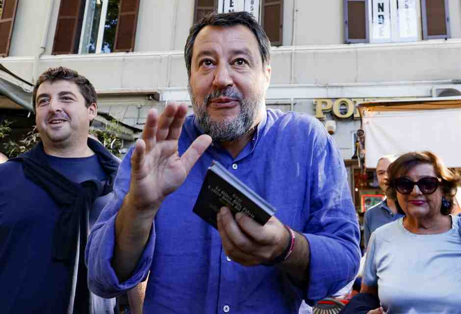  Matteo Salvini - foto Ansa