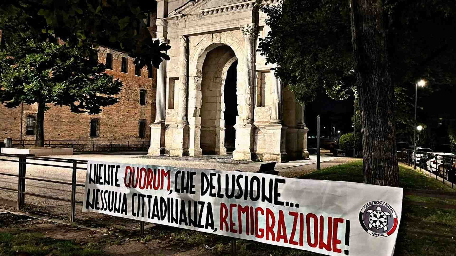 Immagine di Se CasaPound irride sul quorum: che delusione, ora remigrazione
