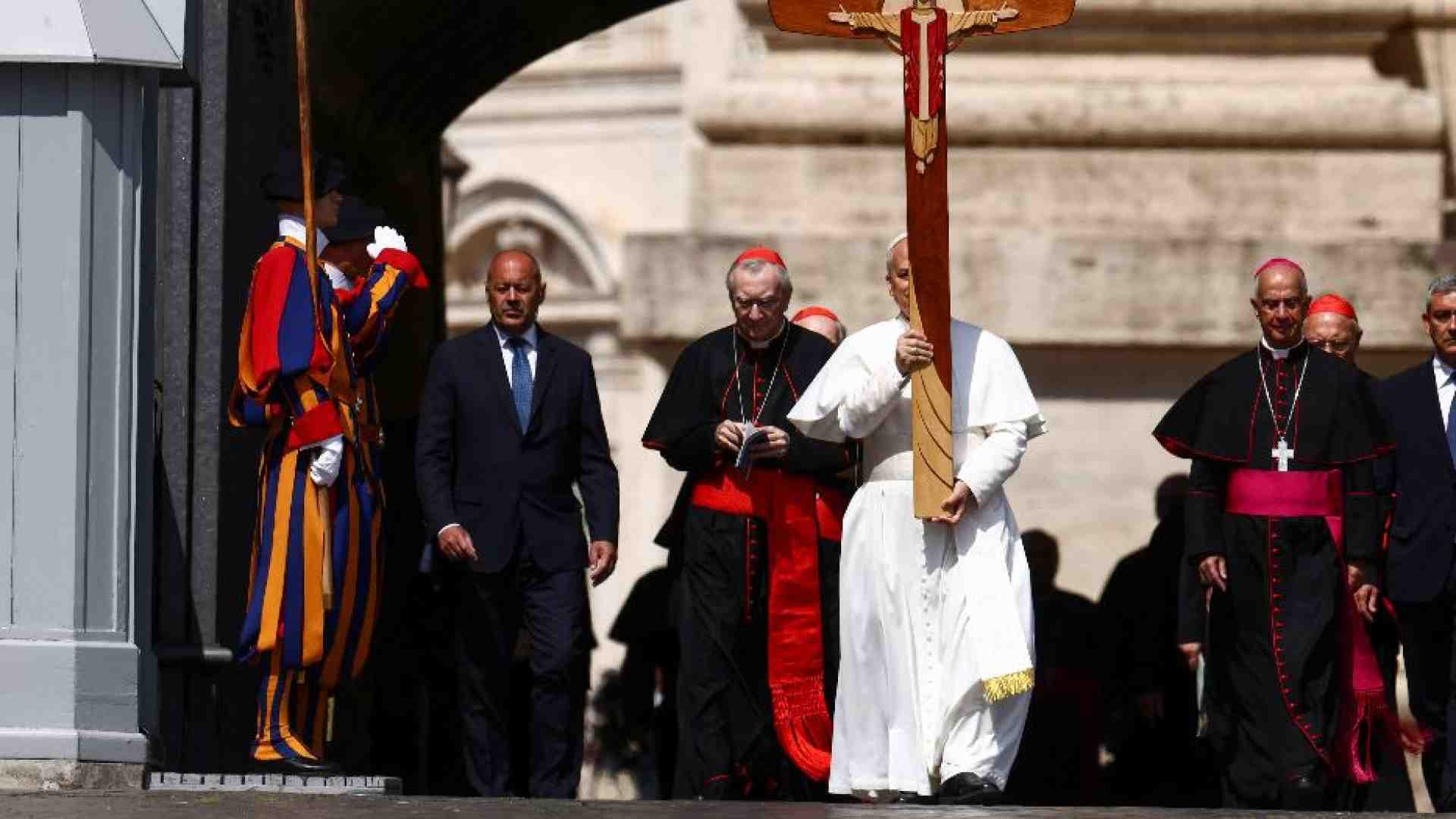 Immagine di Leone XIV: il compito del Papa è creare ponti