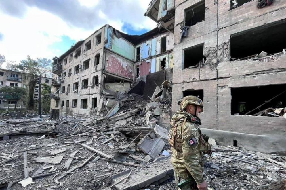 I bombardamenti e la distruzione ad Avdiivka, la cittadina nella regione di Donetsk che è il nuovo epicentro degli scontri - Telegram/Autorità ucraine