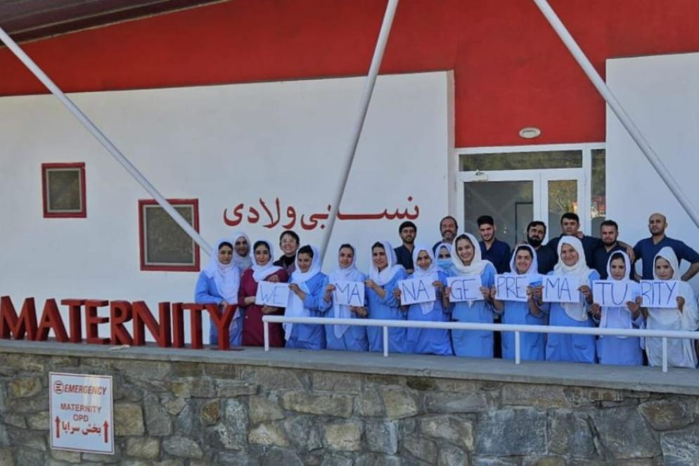 Il team di medici, ostetriche e infermiere dell'ospedale di Emergency nel Panshir - Emergency