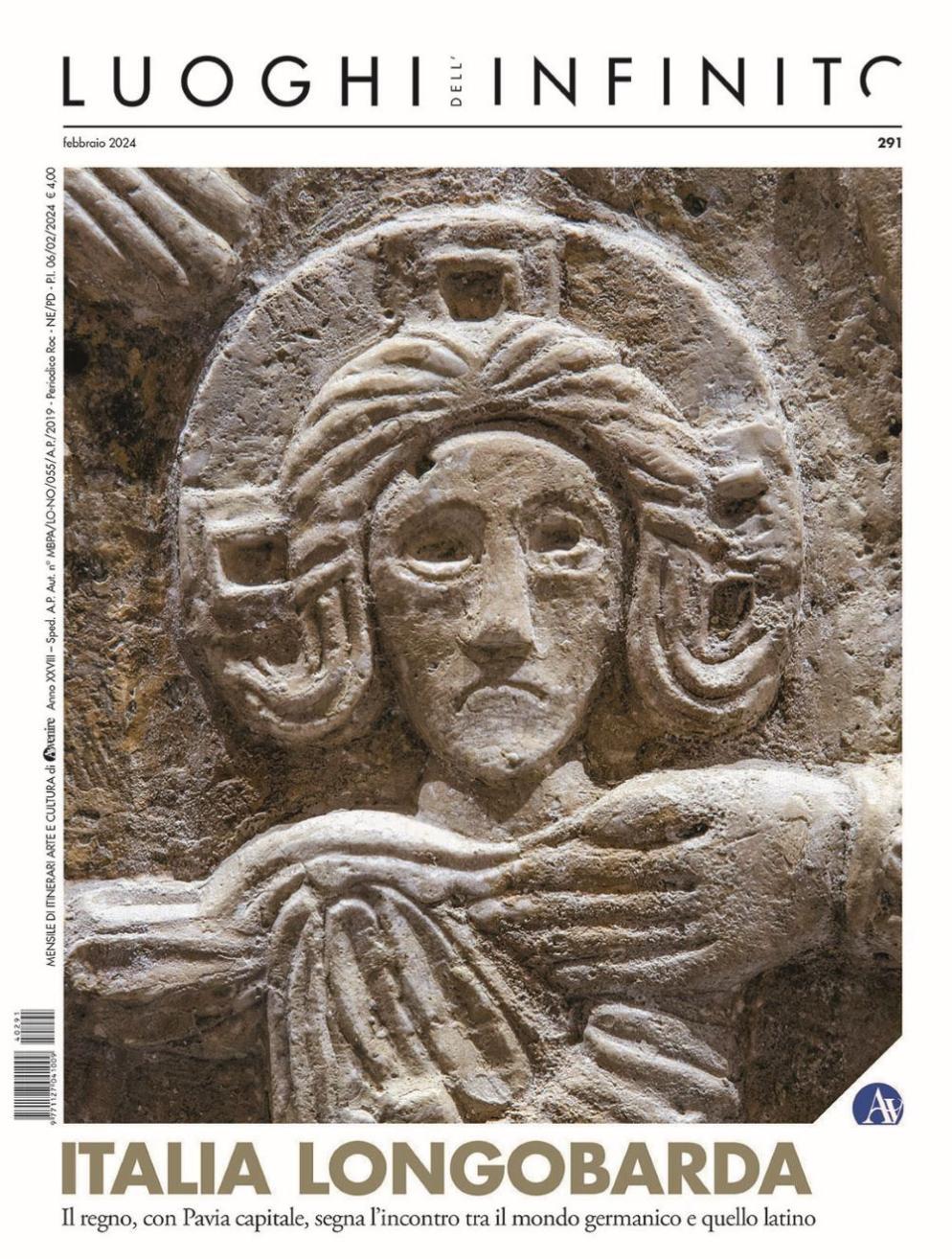 Luoghi dell'Infinito, copertina del numero 291febbraio 2023 - Luoghi dell'Infinito/Avvenire