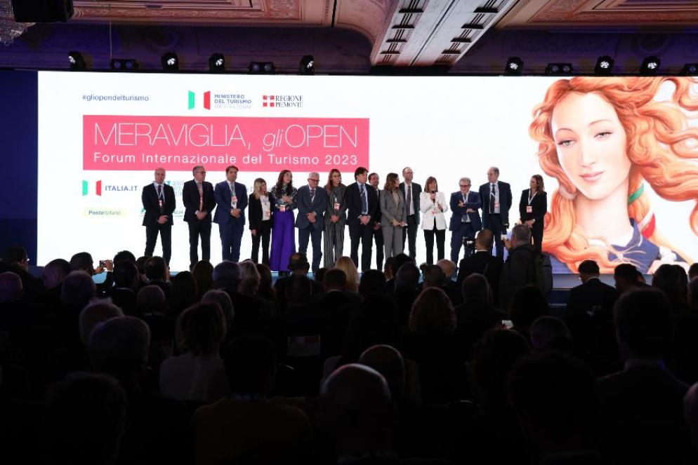 Un momento del Forum internazionale sul Turismo a Baveno, 24 e 25 novembre - Ansa