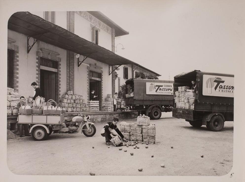 Una immagine storica dell'Stabilimento di Salò