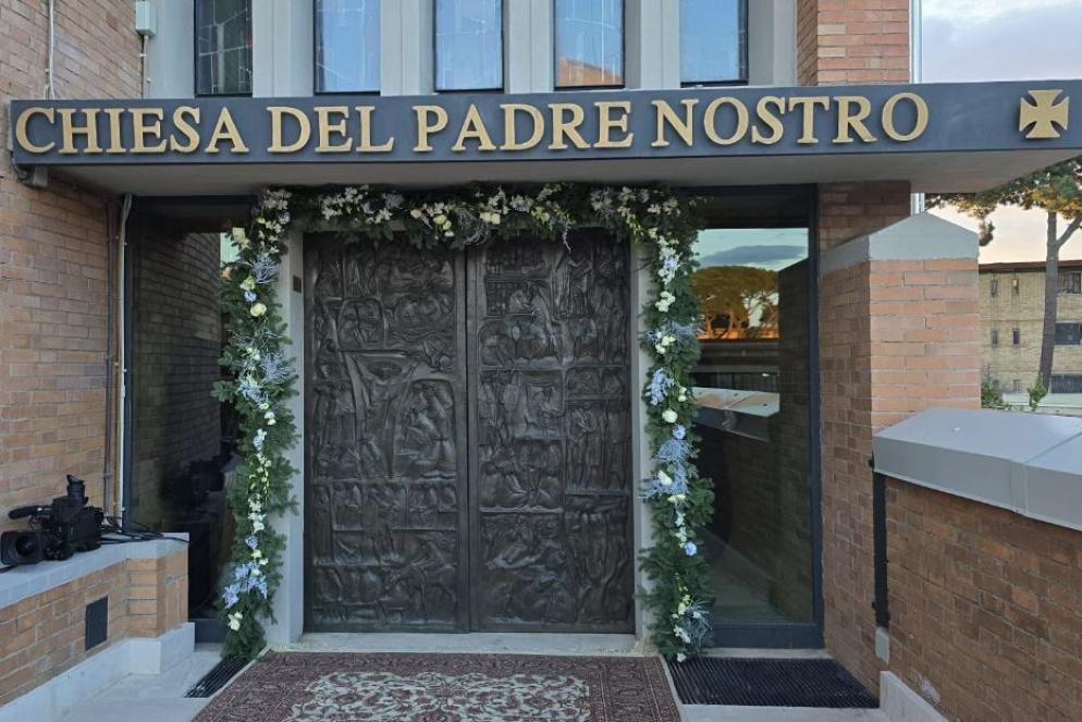La Porta Santa del carcere di Rebibbia, aperta dal Papa - Pool Aigav