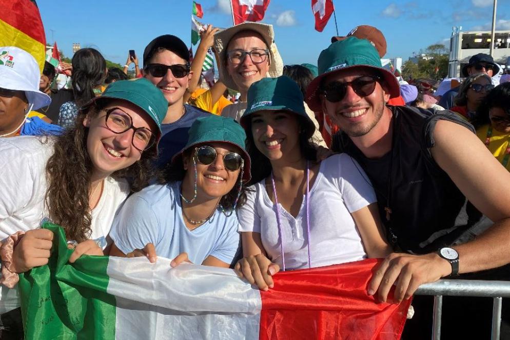 I ragazzi del gruppo di Palermo