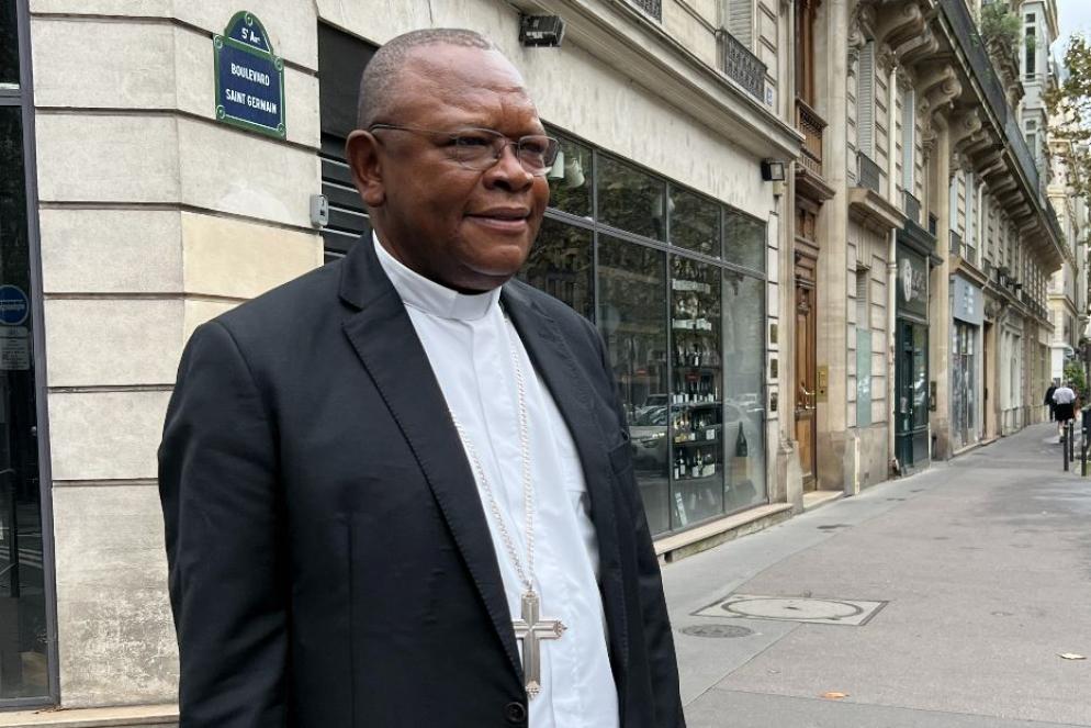 Il cardinale Fridolin Ambongo Besungu, arcivescovo di Kinshasa e presidente degli episcopati di Africa e Madagascar - Gambassi