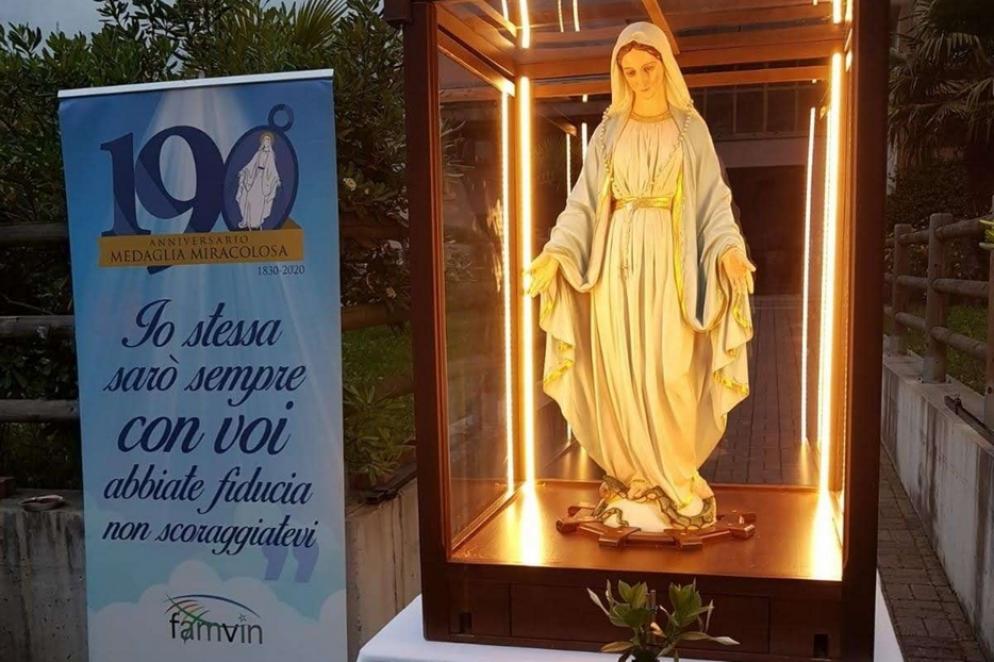 Il pellegrinaggio in Italia dell’effigie della Madonna della Medaglia miracolosa - Famiglia vincenziana