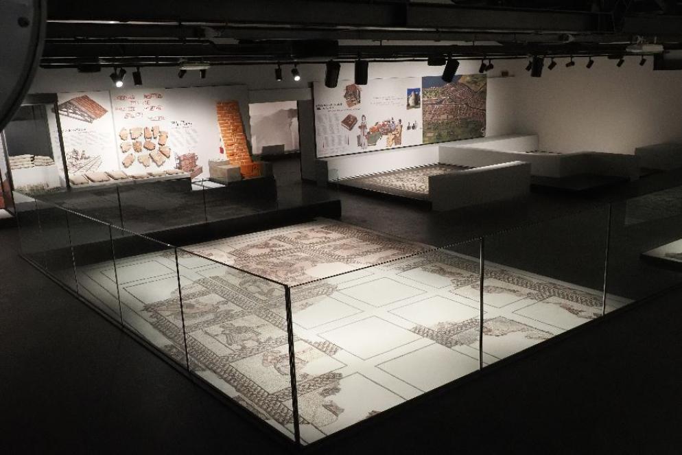 Abitare a Ravenna, scorcio dell’allestimento - Classis Ravenna – Museo della Città e del Territorio