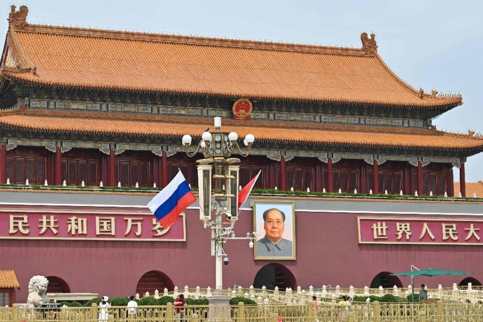 L'omaggio alla Russia di Pechino - ANSA