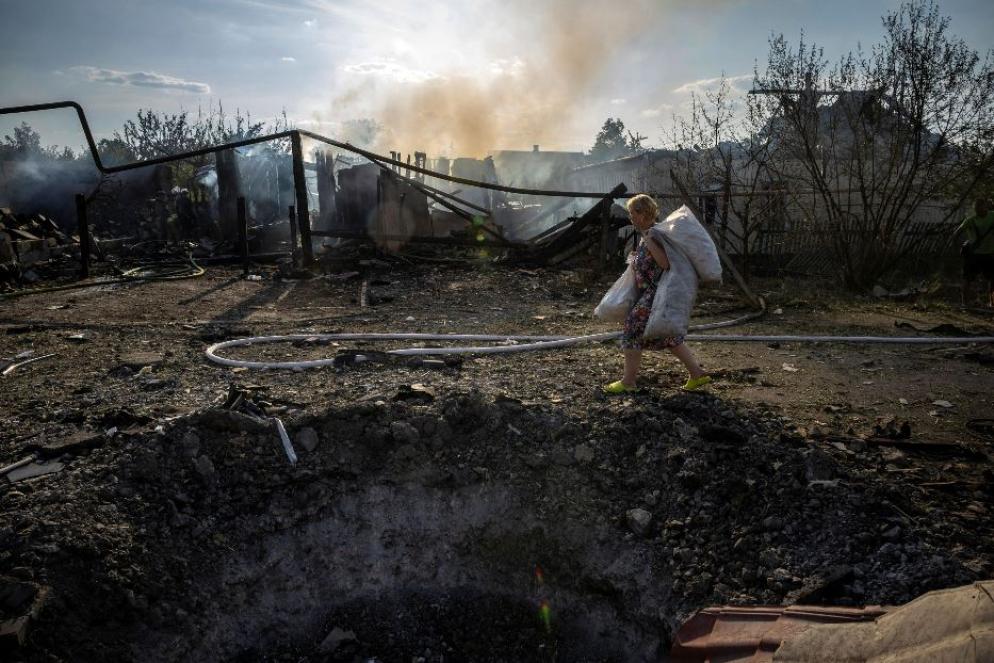 La città di Pokrovsk, nella regione di Donetsk, verso cui avanza l'esercito russo - Reuters