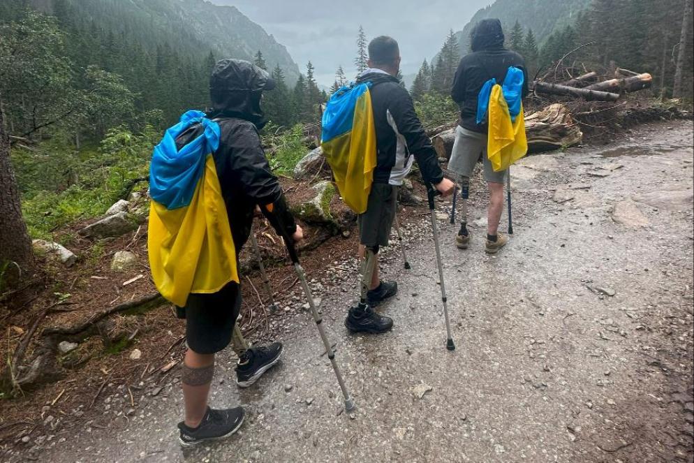 Una iniziativa per i soldati disabili organizzata da Oleksandr Shvetsov - Shvetsov