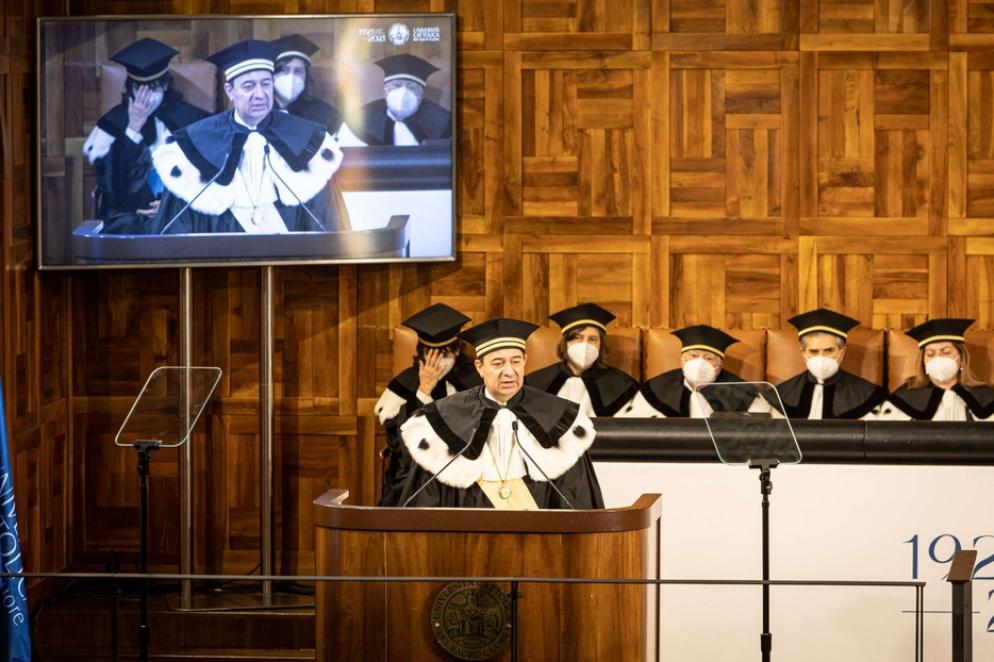 Il rettore dell'Università Cattolica Franco Anelli - Fotogramma