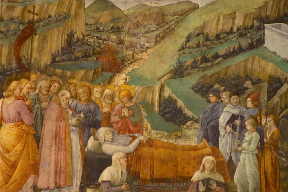 La Dormizione della Vergine di Filippo Lippi - Siciliani