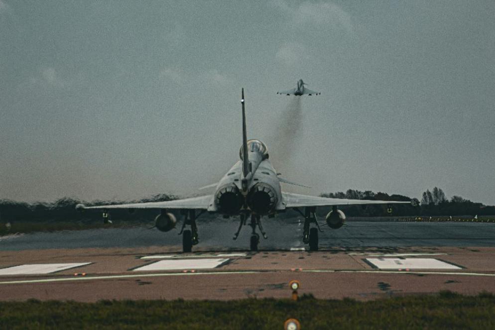 Jet italiani da guerra della classe Eurofighter - Lincon Holley/Unsplash