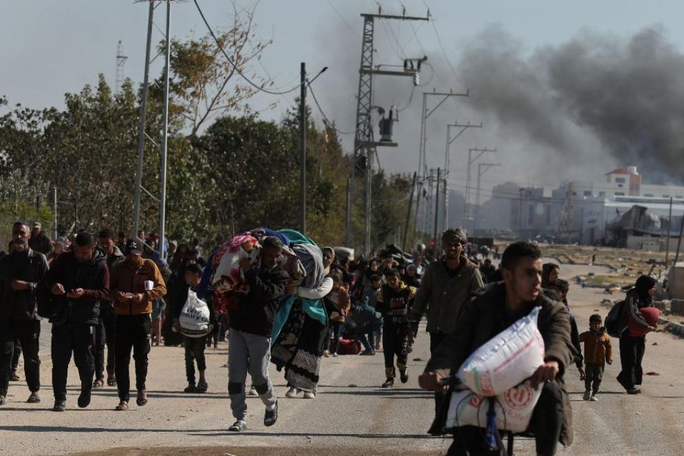 Evacuati da Khan Yunis si dirigono verso l'estremo sud - Reuters