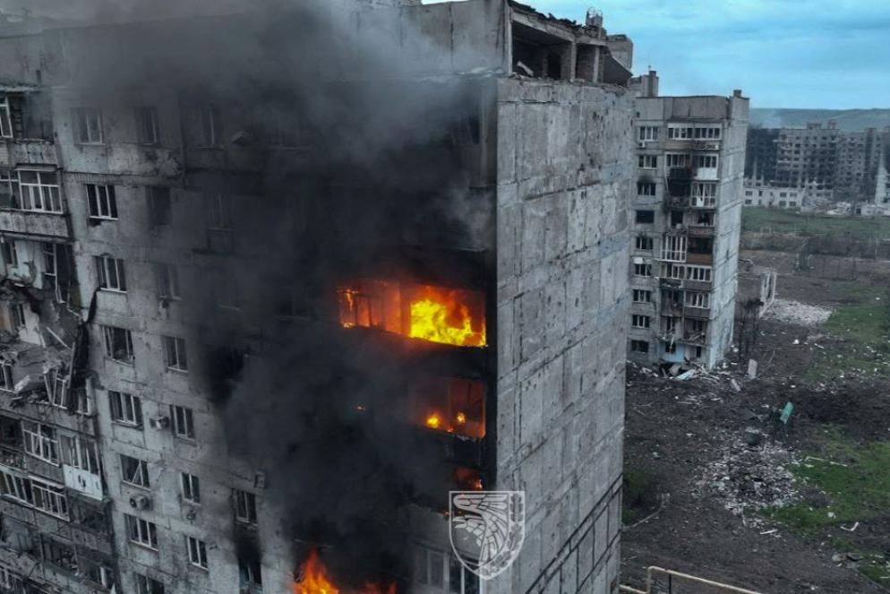 Rovina e distruzione a Bakhmut nell'Ucraina orientale - Reuters