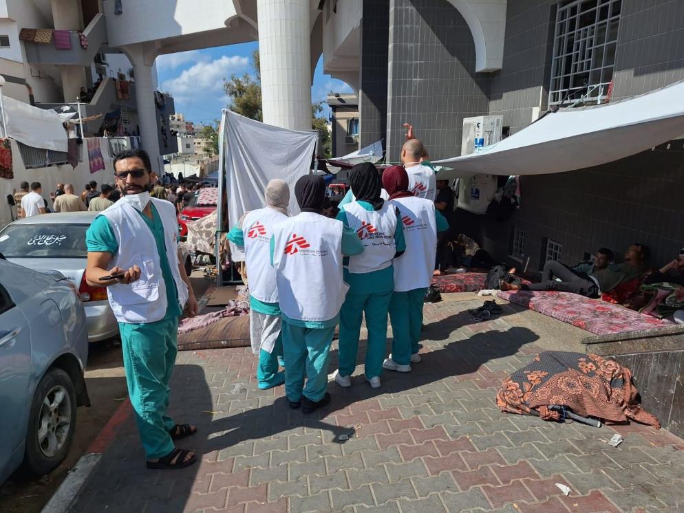 Personale di Msf nella Striscia di Gaza - Msf