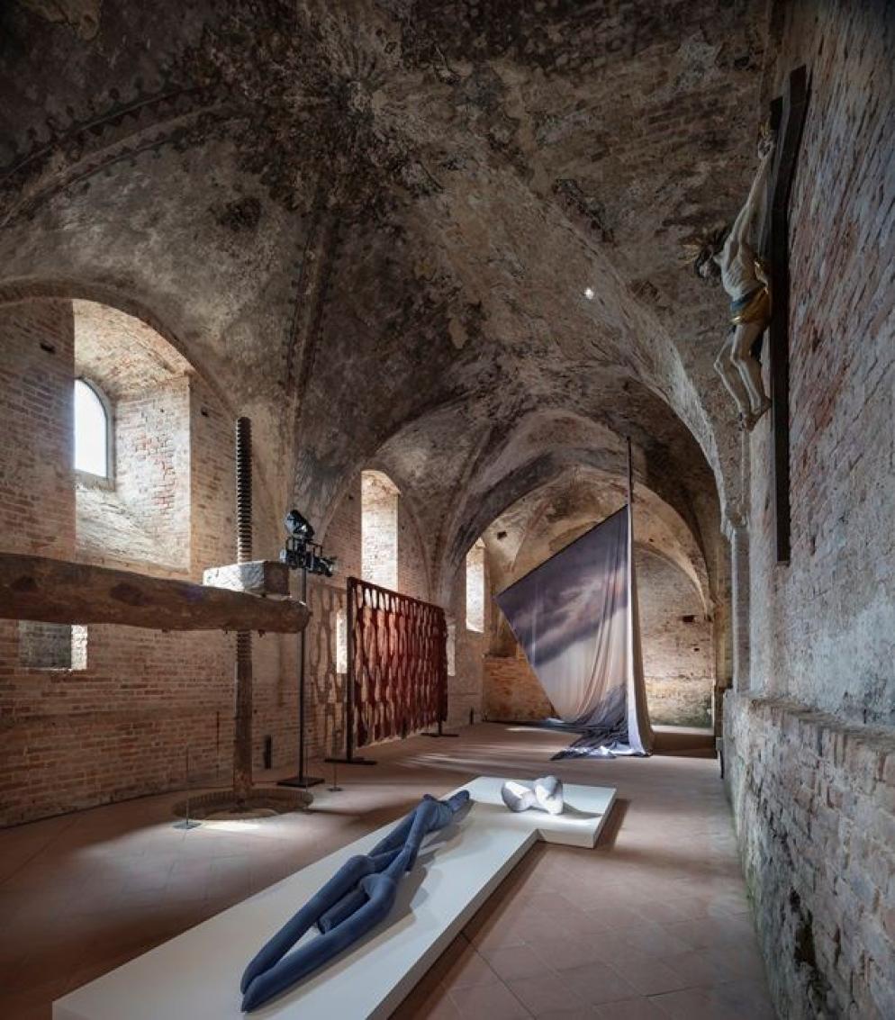 Panorama Monferrato, le cantine del castello di Montemagno - Courtesy Italics /Cosmo Laera