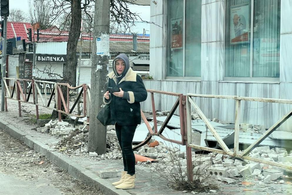 La vita degli irriducibili di Kherson fra le macerie lungo le strade - Gambassi