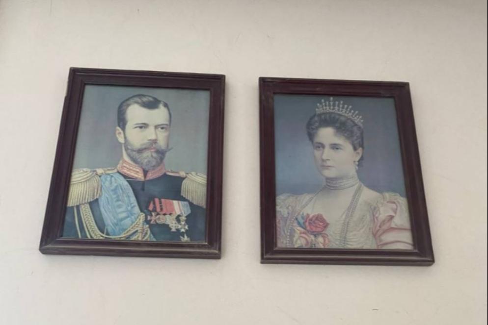 I ritratti dell'imperatore russo Nicola II e dell'imperatrice Alessandra trovati nel santuario - Tkachenko.UA-Telegram
