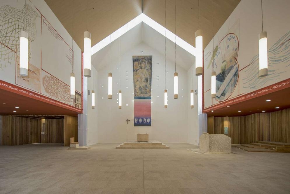 La chiesa di Sant'Ignazio da Laconi, progettata da Francesca Leto a Olbia - Studio Francesca Leto